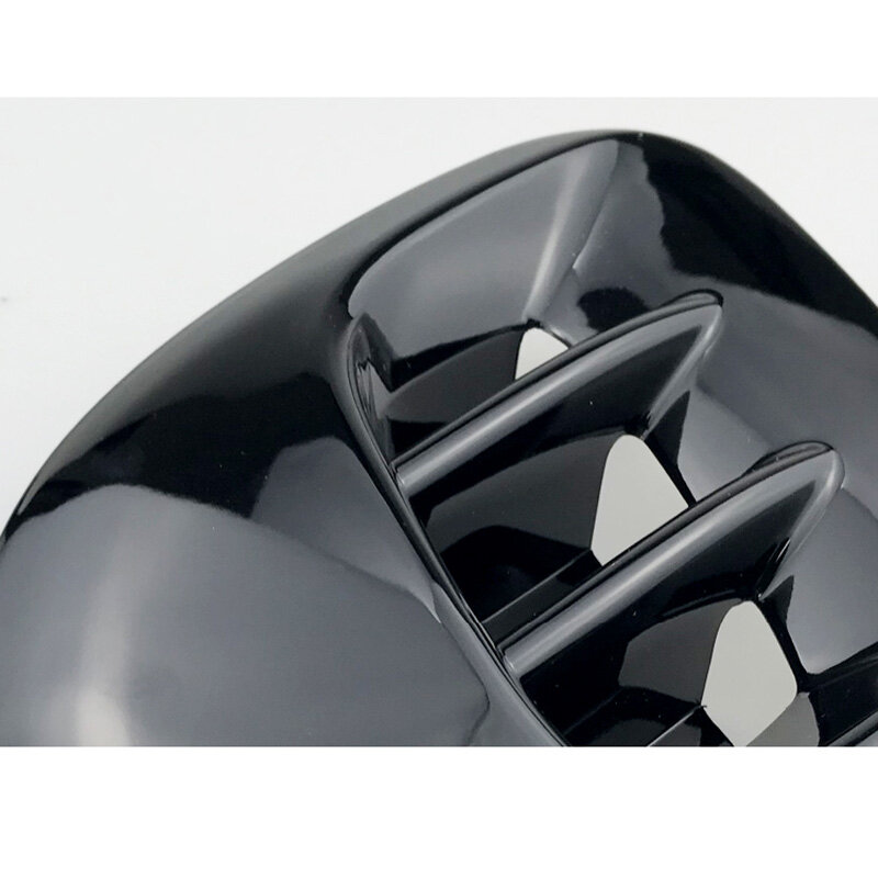 Auto moldura de proteção saída ar traseira abs 3d tomada de ar capa decorativa para smart fortwo 453 etiqueta do carro estilo acessórios