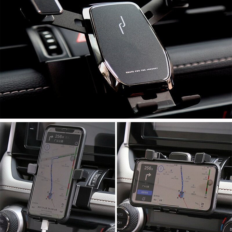 Car Mount Phone Holder Air Vent Clip di Supporto Del Telefono Mobile per Toyota RAV4 2019 2020 Accessori per Auto