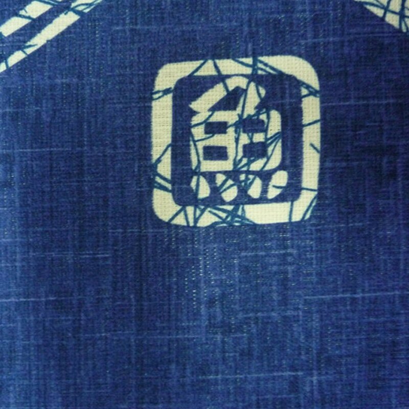 JFBL Hot Japanese Noren zasłona drzwiowa starożytny charakter gobelin rybny do dekoracji wnętrz niebieski 33x59 cali