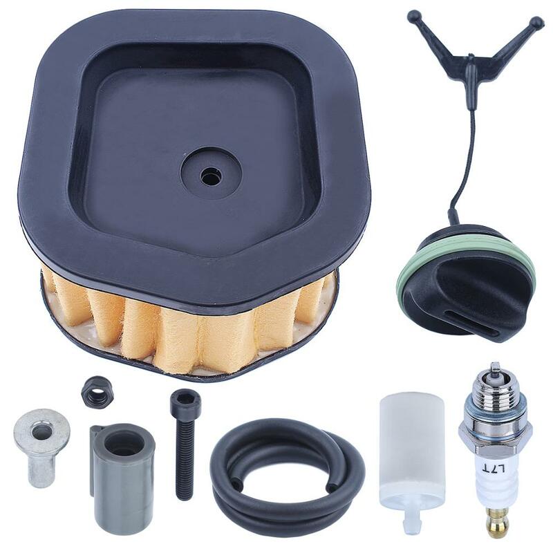 Air Filter Tune Up Kit For Husqvarna 385XP 390XP 385 390 Chainsaw 537009301 w Fuel Cap Line Spark Plug бензопила