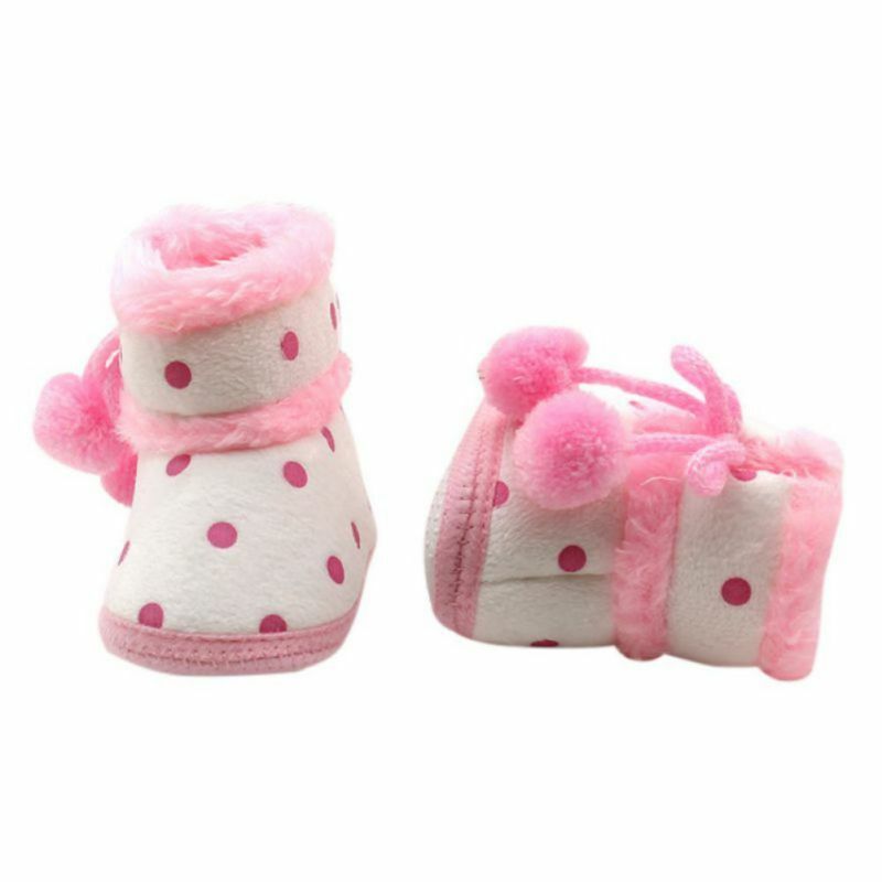 Stivali antiscivolo per bambini di alta qualità stivali invernali fondo morbido mocassino per bambini stivali caldi per bambini o neonate Ins