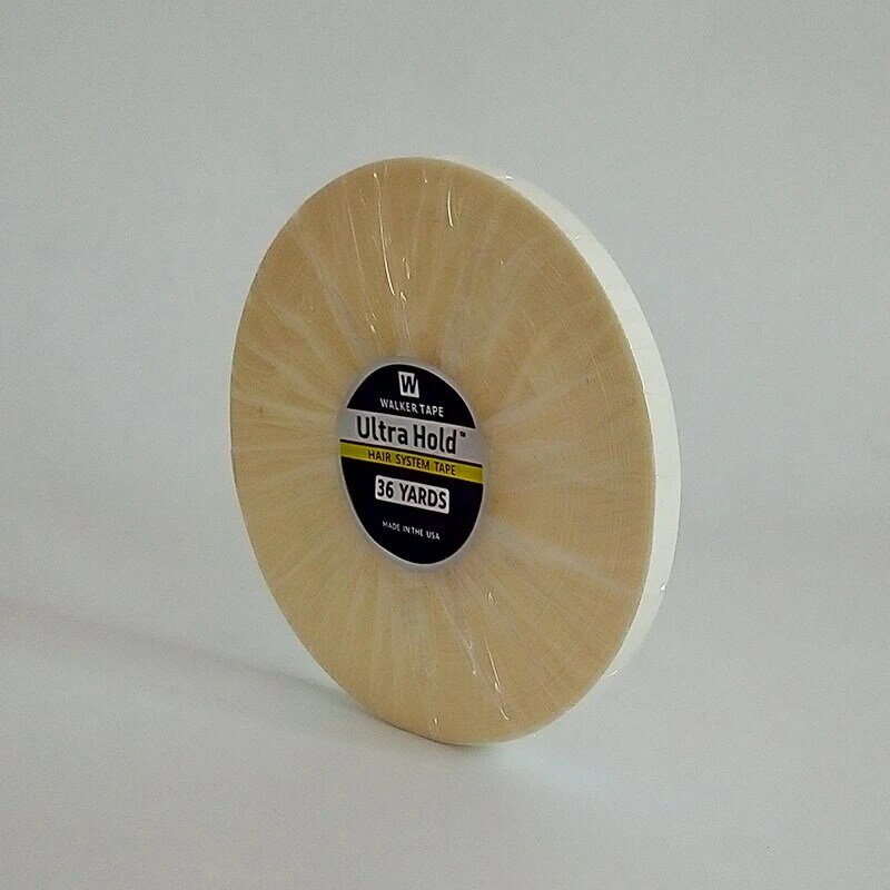 1Roll 36yards White Ultra Hold  Double Sided Tape Strong Hair System Tape  For Tape Hair Extension/Toupee/Lace Wig