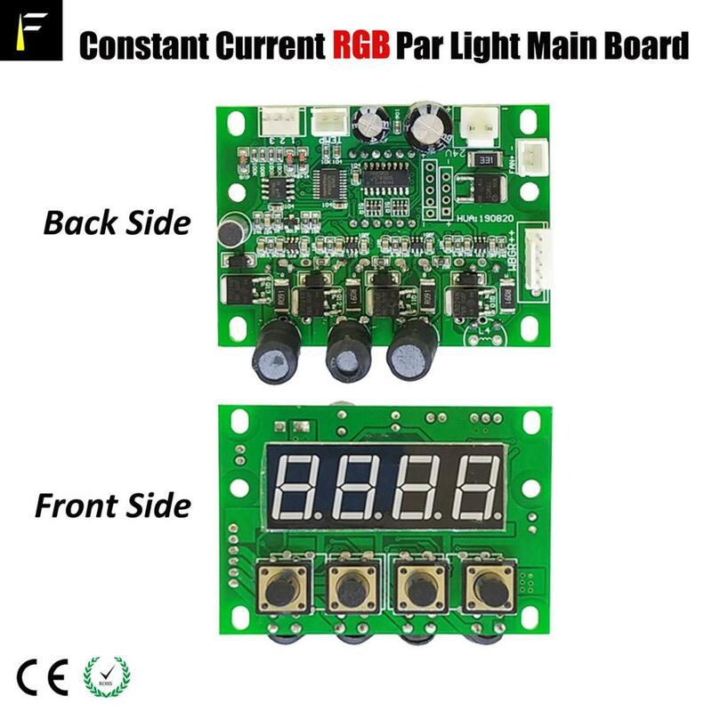Stały prąd Led 54x3W RGBW/RGB 8CH etap Par może wyświetlać Program kontroler dmx płyta główna z bezprzewodowym pilotem