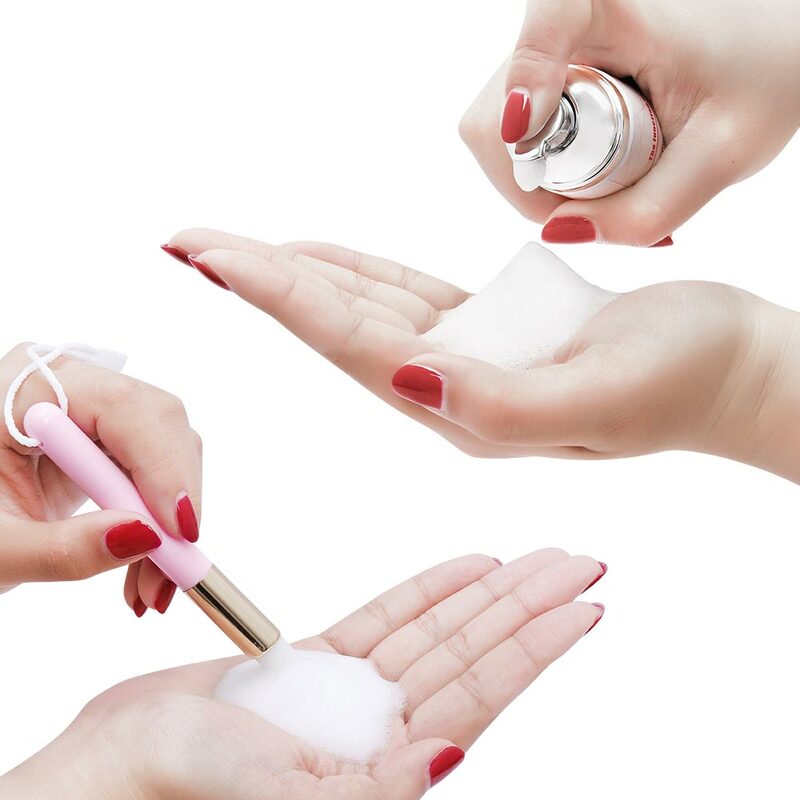 GEMERRY-Kit de brosse à shampoing pour cils, rehausseur de cils, nettoyant en mousse, extension de cils, fournitures de maquillage, 60ml