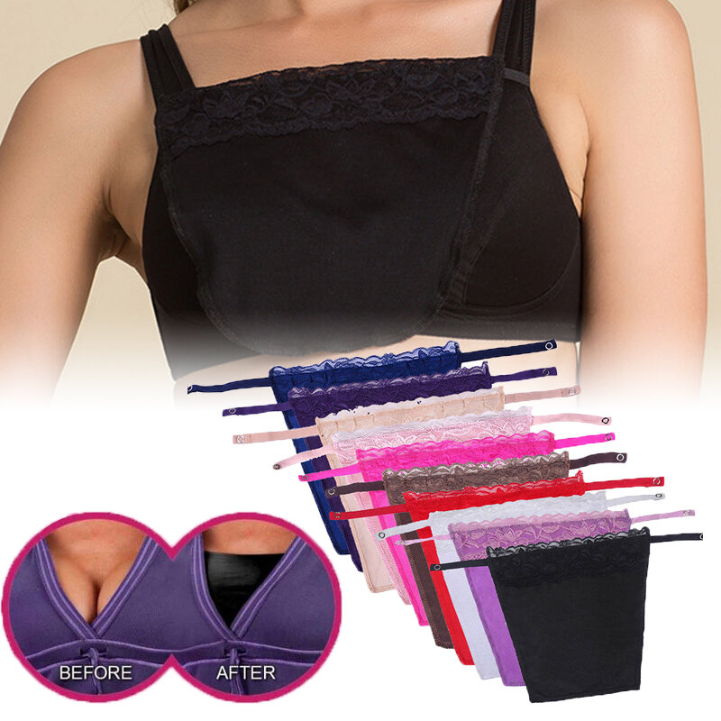 Mode Vrouwen Strapless Camisoles Intimates Ondergoed Strapless Beha Top Gemakkelijk Lace Borst Wrap Lace Cover Doek