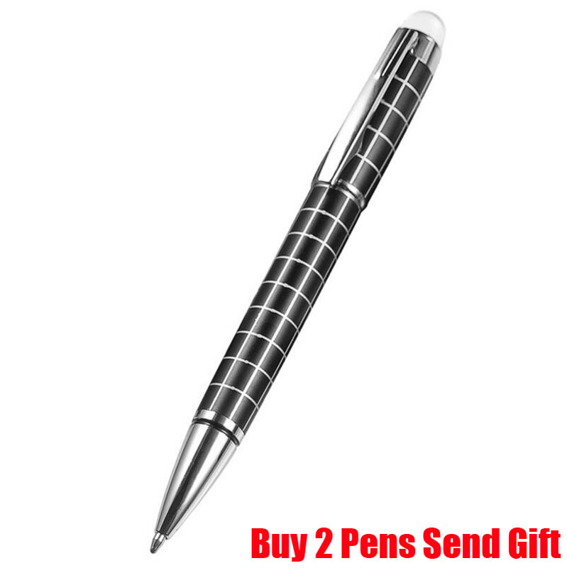 قلم حبر جاف معدني للرجال ، بدون شعار ، تصميم كلاسيكي ، أعمال مكتبية ، هدية عالية الجودة ، قلم كتابة