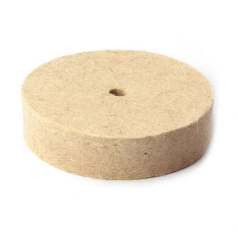 150mm/6inch Polishing Wheel Wool Felt Polisher Buffing Pad Disc For Rotary Tool Copper, Aluminum And Other Metal