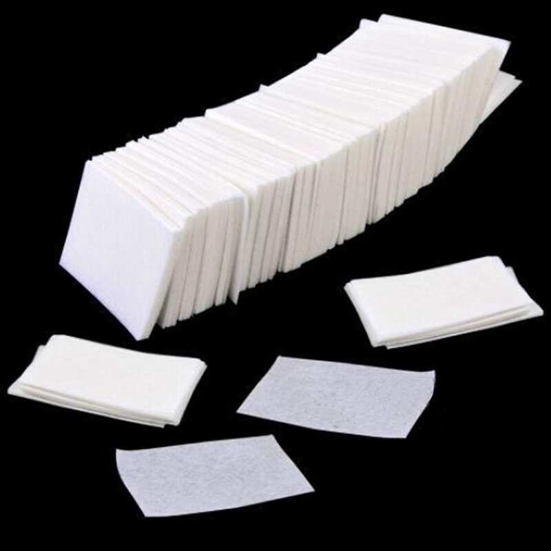 Салфетки хлопчатобумажные 400/800 шт./пакет для удаления лака и нейл-арта