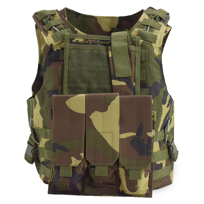 Tactical Gear Plate Carrier Vest, Caça Militar, Equipamento de Paintball, Ao ar livre, Airsoft Combat, Armadura corporal, Molle Assault, Coletes CS