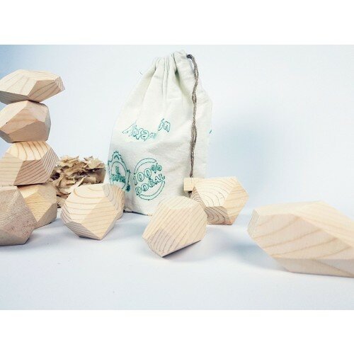 Деревянный продукт Tumi-Ishi, балансировочный блок, игра Монтессори, деревянные развивающие игрушечные блоки