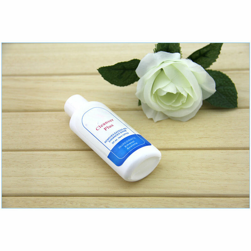 1 PCS Gel Polish Remover Cleanser Plus Finger Nail tip Cleaning Liquid 60ml Nail art Cleaner