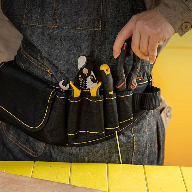 Multi-função pacote de cintura ferramenta de reparo saco de armazenamento oxford pano ferramenta de ferragem bolso chave alicate cinto ferramenta saco