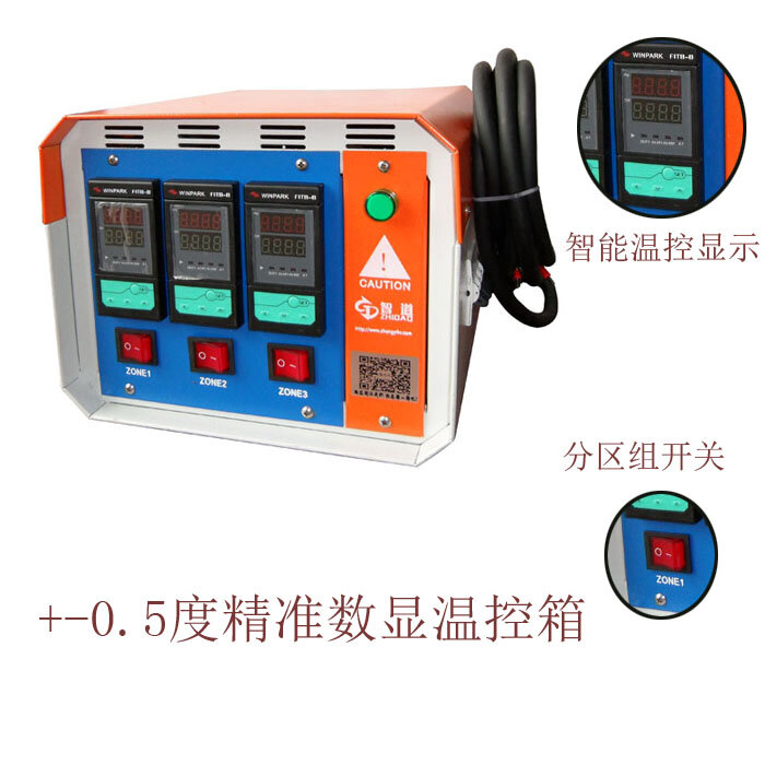 Tipo cabeça do medidor de controle de temperatura da caixa de controle de temperatura do corredor quente controlador de temperatura inteligente do molde