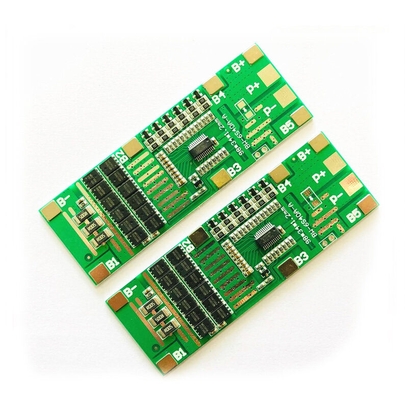 6S 22.2V 24V Protection Board BMS with Balance and Temperature Protection Same Port 35A Lithium Battery Protection Board