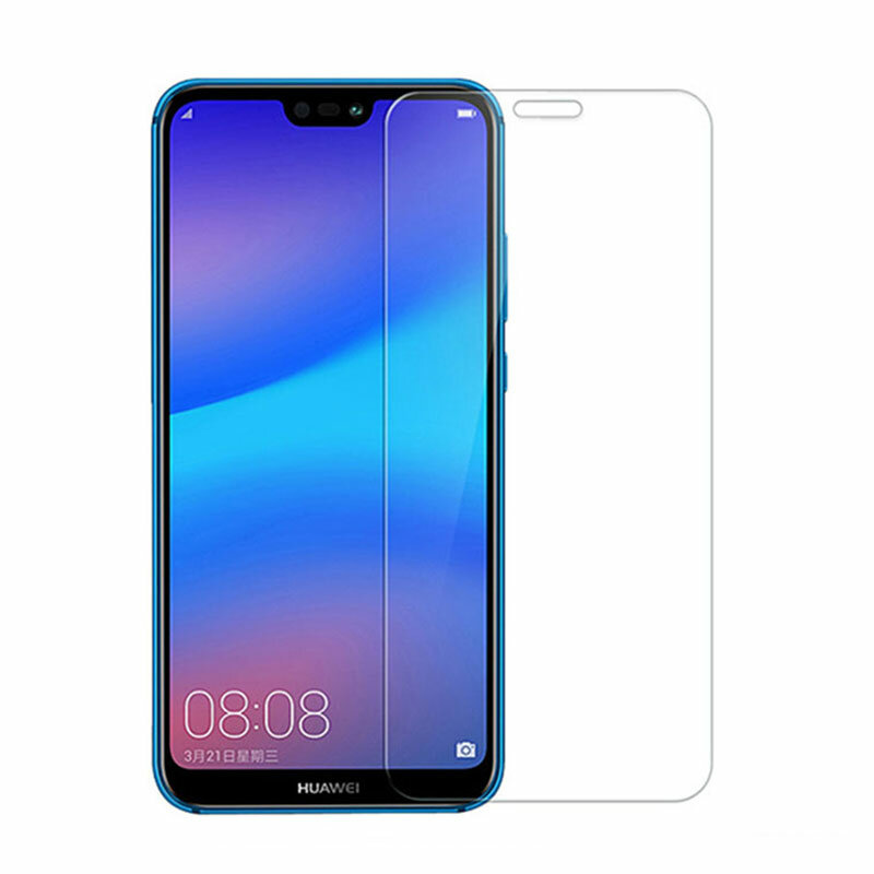 3Pcs Tempered Glass untuk Huawei P30 P20 Lite Y6 P Smart 2019 Mate 20 Screen Protector Pada Honor 8X10 9 10i Huawei P20 Lite Kaca