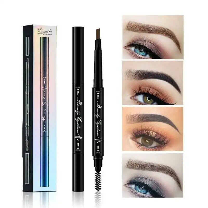 Joomer Waterproof Natural Eyebrow Paint Pen Eye Brow Tint Tattoo Pen Makeup Eyebrow Pencil With Brush Make Up Cosmetics