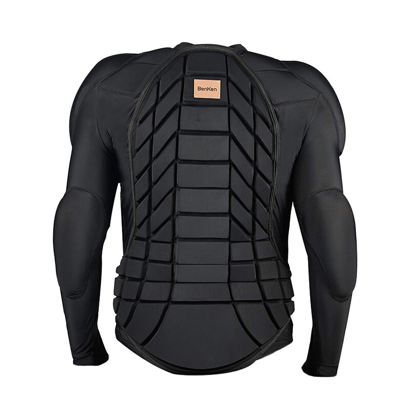 BenKen-camisas deportivas anticolisión, equipo de protección ultraligero para deportes al aire libre, armadura anticolisión, Protector de columna que