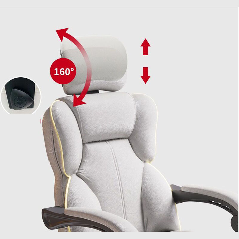 Assento de couro do plutônio das cadeiras do jogo para a mobília da cadeira do escritório cadeira giratória do jogo cadeira do computador com parte traseira alta