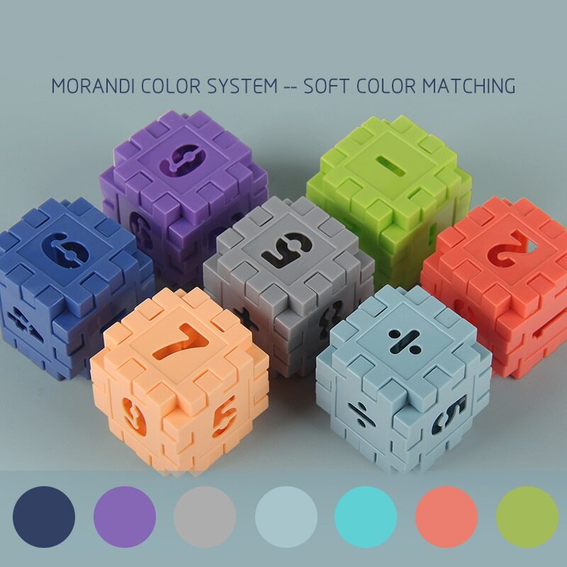 200pcs/300pcs Building Blocks Toy DIY Puzzle Kits Plastic Bricks Designer Educational For Children Games Kids Birthday Gift