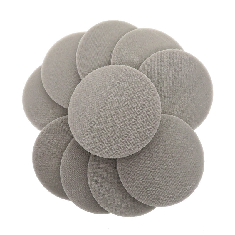 Disco de espuma tripla fuligem 5 polegadas 125mm, disco de papel de lixa úmido e seco 320-8000, para lixar papel abrasivo