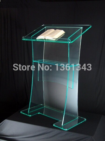Kościelne akrylowe podium/akrylowe pudełko mównica akrylowa kościelna mównica pleksi mównica pleksi Podium pleksi