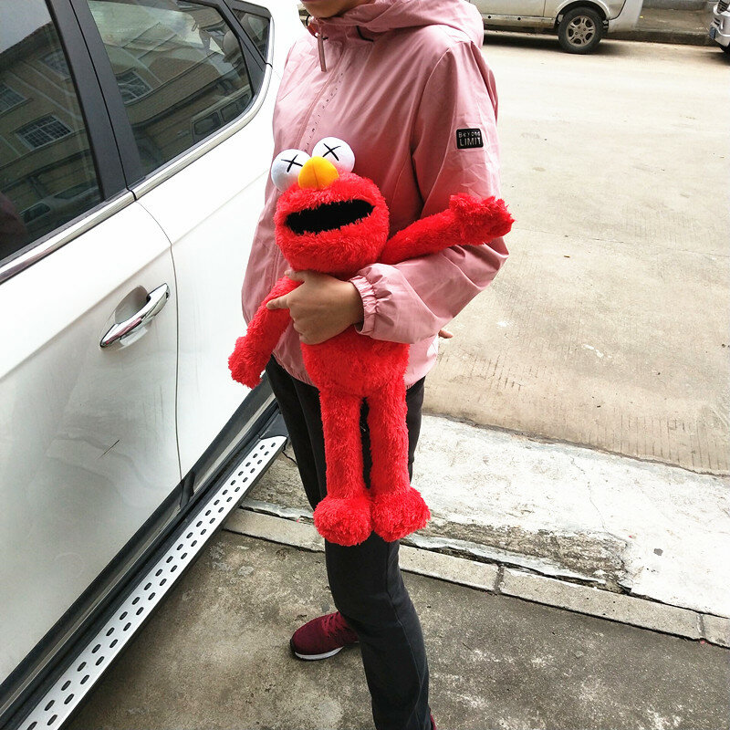 Vestido de Elmo BigBird CookieMonster, muñeco de peluche para niños, 35/60/70cm, regalos de cumpleaños