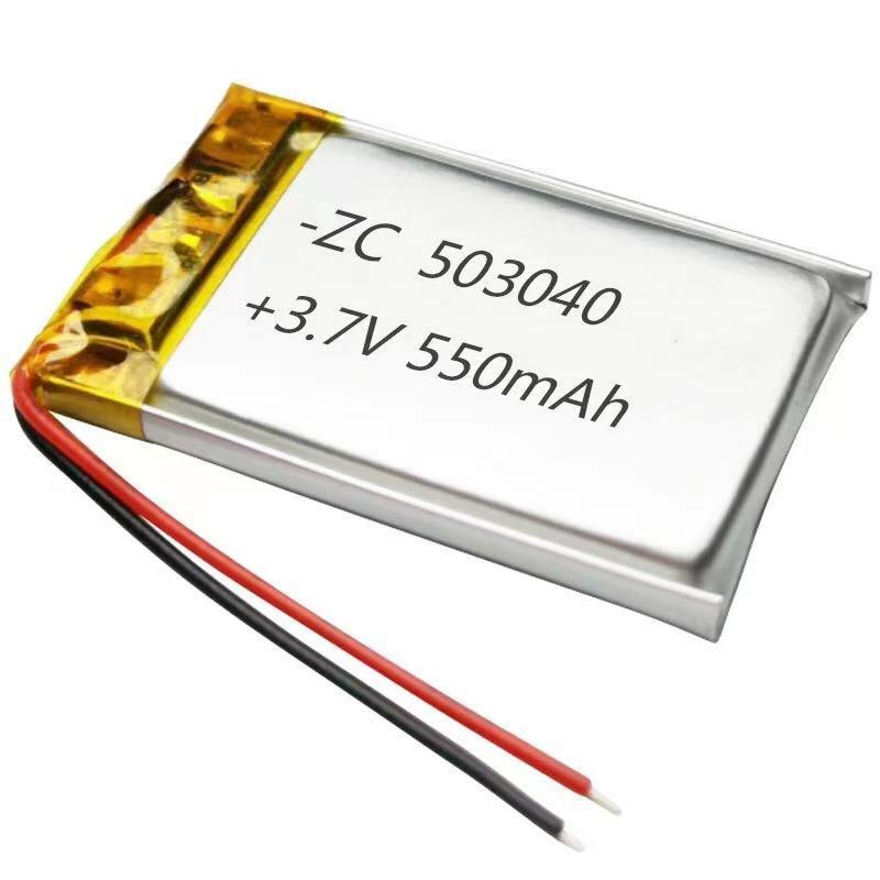 Compre más, batería de polímero de litio 503040 duradera, 3.7v550mah, producto de belleza inteligente usable, batería de Altavoz Bluetooth