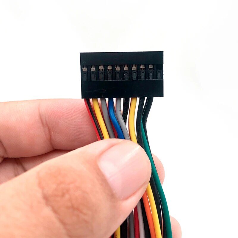 Quick Connect 20 Pin สายรัด0.110ตัวเชื่อมต่อสำหรับ Brook Universal Fighting Stick Board สาย