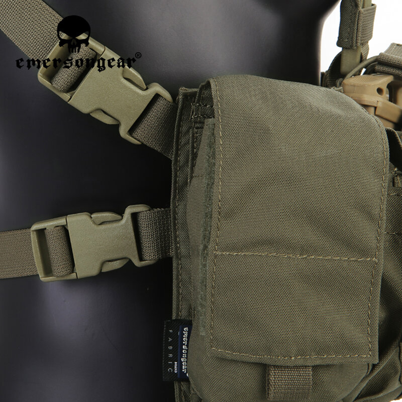 Emersongear-UW Gen IV Leve Peito Rig, MOLLE Combat Tactical Vest, Transportador da placa, proteção ao ar livre, Airsoft Gear, caça
