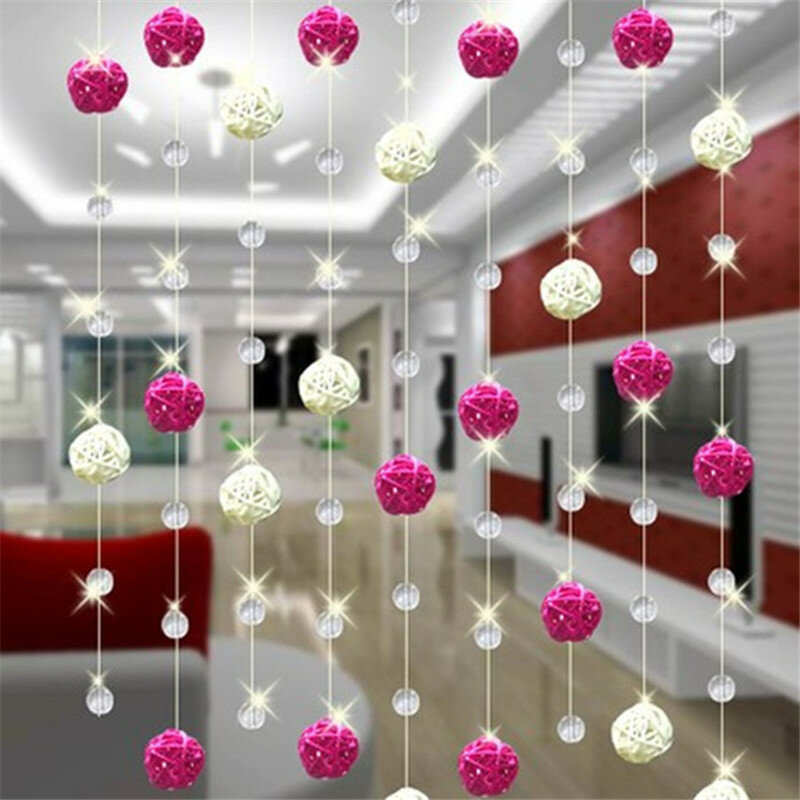 14 ピース/ロットセパタクローセパタクローのクリスマス装飾のためにウェディングパーティーの装飾ラウンド籐ボール diy クラフト用品直径 3 センチメートル
