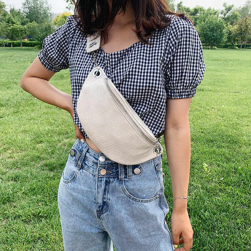 Small Stone Pattern PU Leather Crossbody Bags For Women 2020 Summer Fashion Shoulder Handbags Female Travel Cross Body Bag