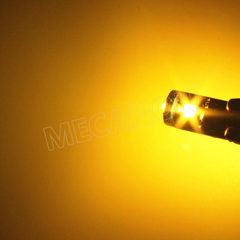 20pcs T10 LED W5W 194 168 Canbus NO Error Car Reading Clearance Lights Bulb Auto Signal Lamp 3030 3SMD White Red Yellow DC12V