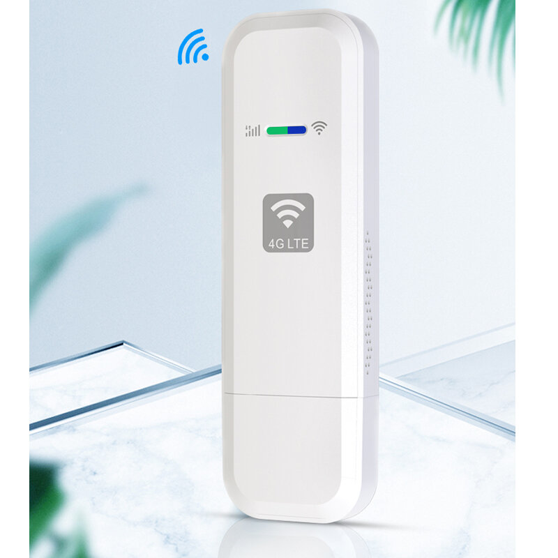 พ็อกเก็ต4G Wireless Router ปลดล็อกโทรศัพท์มือถือ WiFi Hotspot ซิมการ์ด4G LTE USB โมเด็มไร้สายอะแดปเตอร์เครือข่ายสำหรับ travel