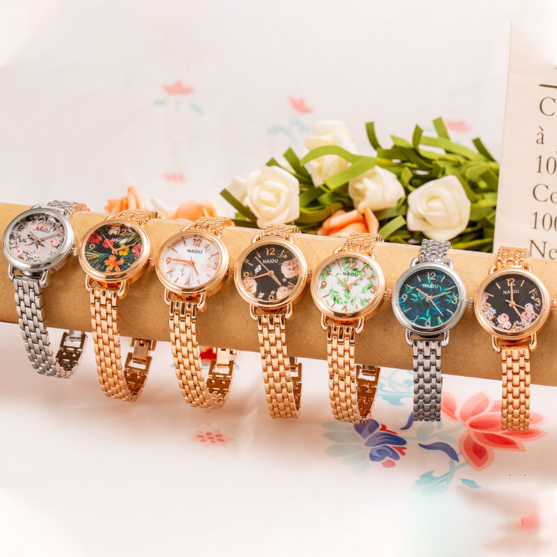Shifenmei relógio feminino de quartzo, relógio feminino com pulseira de aço inoxidável, design de moda luxuosa