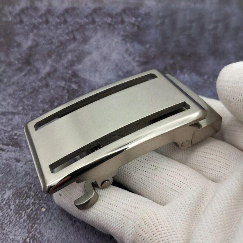 Однотонная Автоматическая пряжка из чистого титана класса 1, 3,5/3,8 см, простая Мужская пряжка для ремня бесплатная доставка