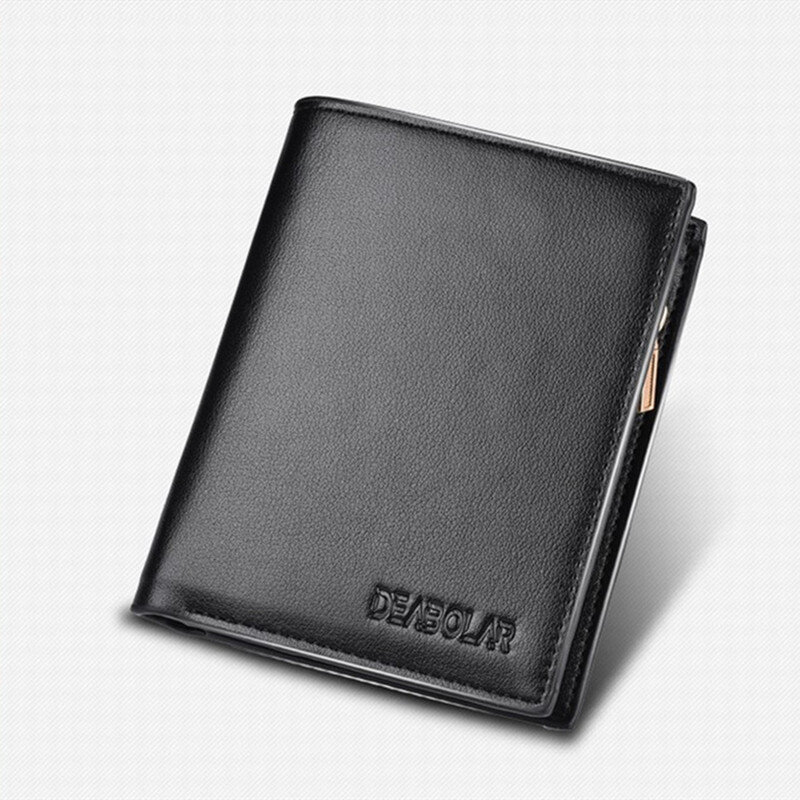 2024 New Wallet Leather Wallet Short Wallet Hot Sale Retro Multi-card Short Wallet Multifunctional PU Waterproof Wallet