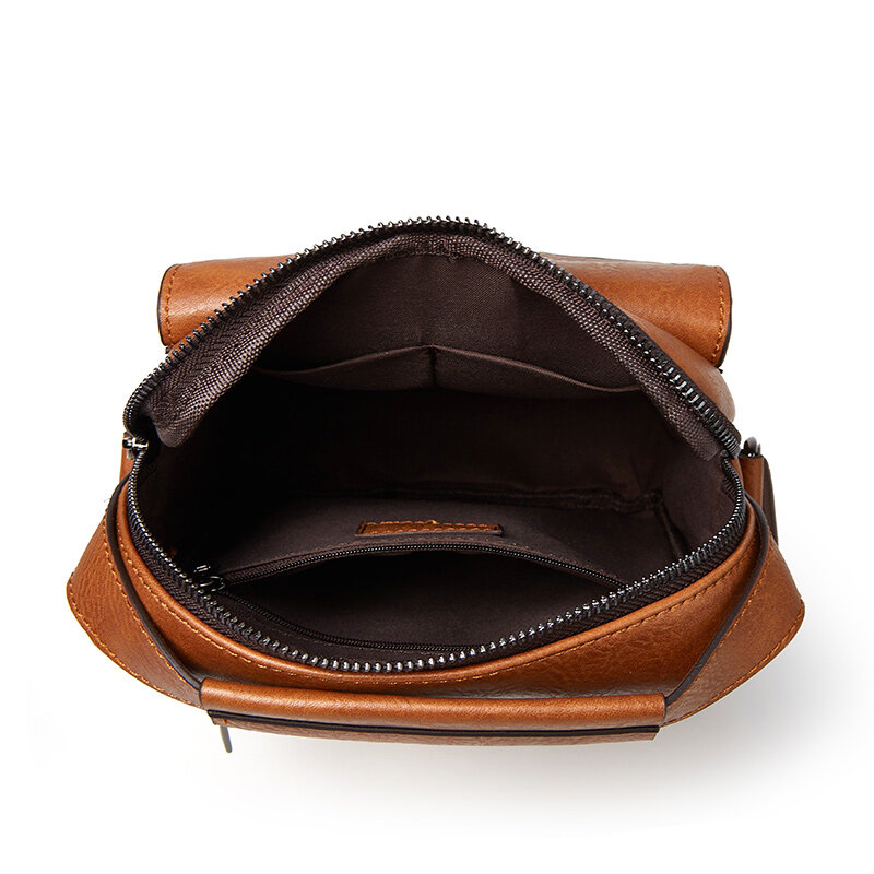 عالية الجودة بولي Leather جلد الرجال حقيبة كتف موضة جديدة بسيطة مزاجه عادية البرية واحدة الكتف حقيبة ساعي