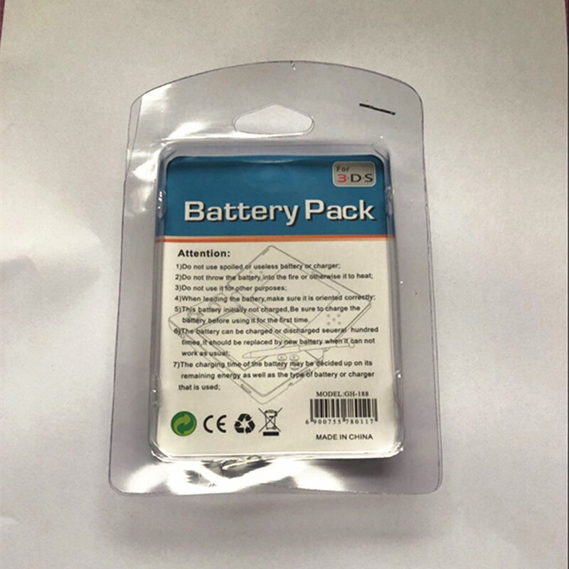 2 pz/lotto CTR 003 Batterie 2000mAh Ricaricabile Li-Ion Battery Pack per Nintendo 2DS 3DS batteria con strumenti di Console di Gioco
