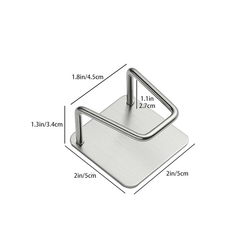 304 kuchenne ze stali nierdzewnej gąbki uchwyt samoprzylepna gąbki drenażu suszenie Rack Kitchen Sink akcesoria organizator