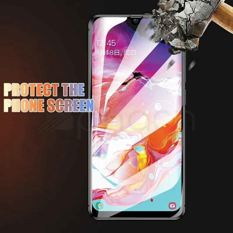 9D Schutz Glas Für Samsung Galaxy A01 A11 A21 A31 A41 A51 A71 Glas Screen Protector Samsung A21S A30 A50 glas M11 M21 M31
