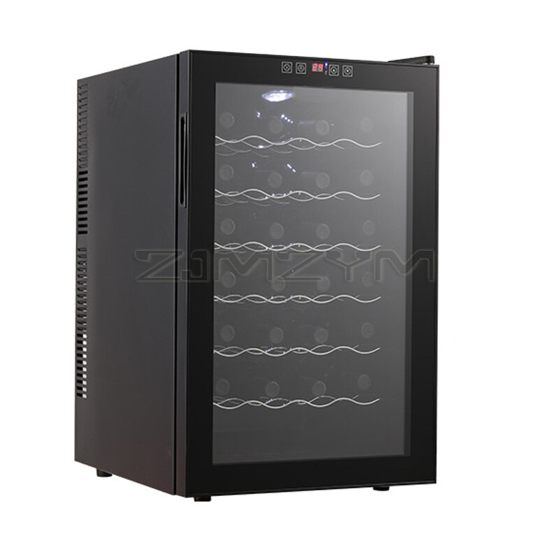 7 Layer 68L Electric Red Wine Cabinet Constant Temperature Stainless Steel Commercial Ice Bar Mini Wine Refrigerator BW-70