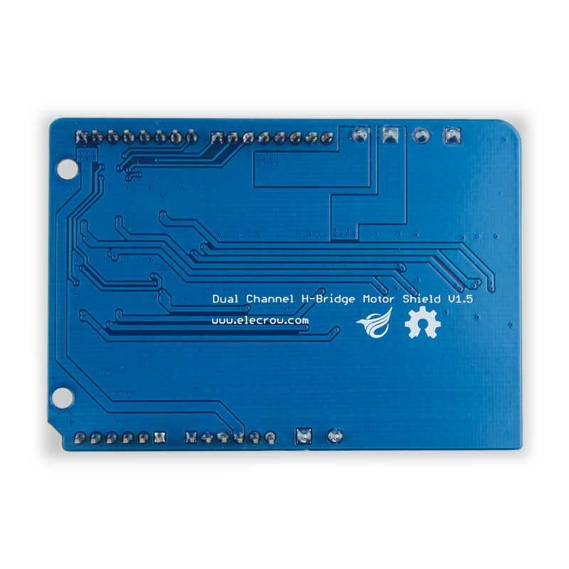 Elecrow 듀얼 채널 H-브리지 모터 Shield-V1.5 드라이버, IRF3205S MOSFET DC 모터, 8A, 22V 전자 DIY 키트