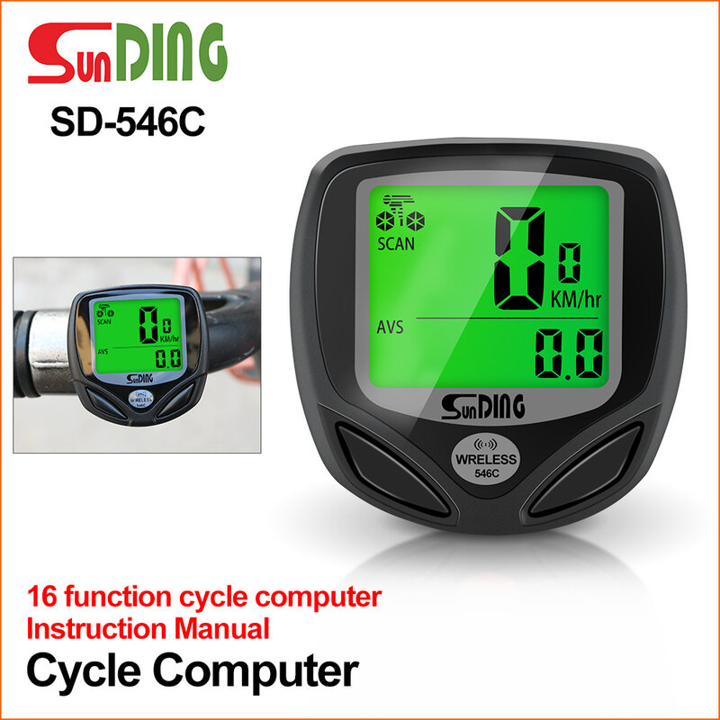Bike Computer Wireless Bicycle Speedometer  Waterproof GPS Bike Stopwatch  Power Meter Cycling Digital Bike Accessories