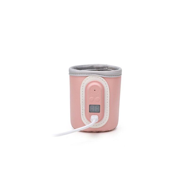 Chauffe-biSantos USB portable pour bébé, chauffe-lait de voyage, couvercle chauffant pour biSantos, isolation thermique, chauffe-aliments, 2023