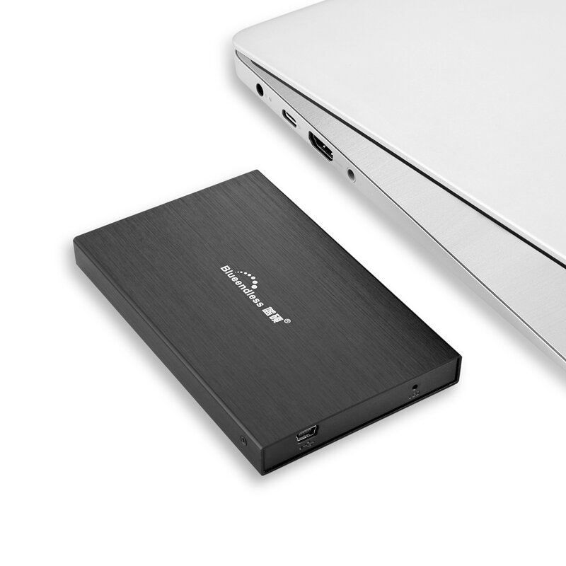 Blueendless-Disque dur externe HDD portable, 2.5 pouces, avec capacité de 500 Go/750 Go/1 To/2 To, pour ordinateur portable et de bureau