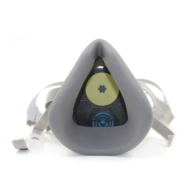 Industriële 3200 Gas Masker Half Gezicht Gasmasker Met Filtering Cartridge Voor Schilderen Spuiten Chemische Gas Bescherming