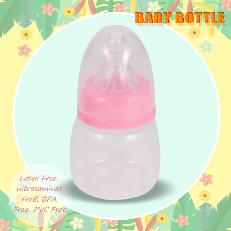 Baby Mini tragbare Fütterung Still flasche bpa kostenlos sicher tropfen fest Neugeborene Kinder Pflege Feeder Fruchtsaft Milch flaschen
