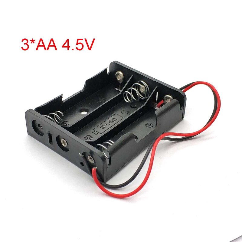 AA Power Battery Storage Case Plastic Box Holder With 3 Slots Top Quality Hot Sale