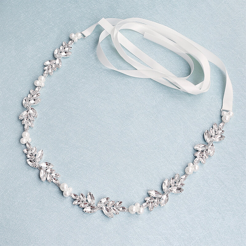 Miallo – ceintures de mariage à fleurs et perles en cristal autrichien, accessoires de bijouterie pour robe de mariée