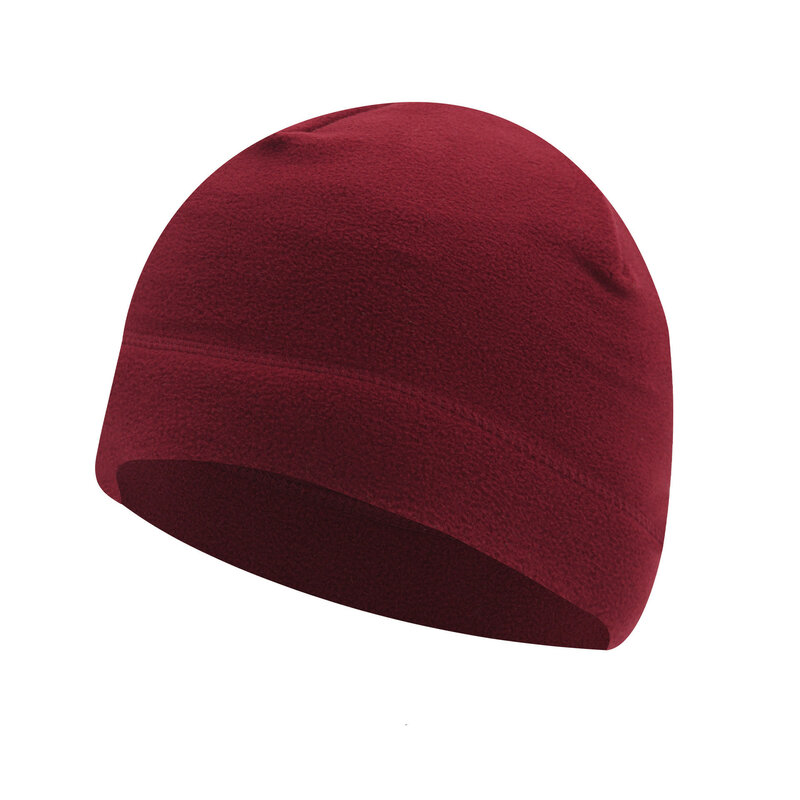 남녀공용 방풍 폴라 플리스 따뜻한 비니 모자, 부드러운 편안한 스키 사이클링 모자, 가을 겨울 모자